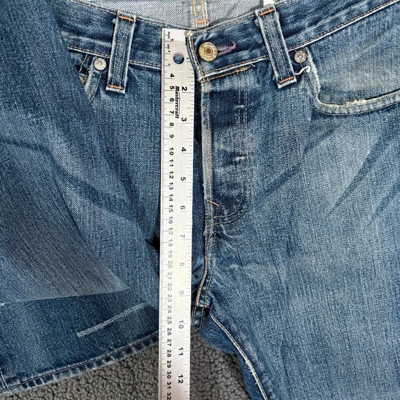 Levi's Skinner USA Made Low Rise Boot Cut Jeans - Men's Size 34*32 - Blue - Picture 11 of 12